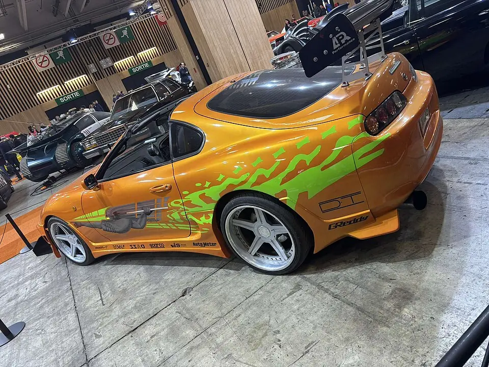 Toyota Supra Mk4 (A80), three-quarter front view